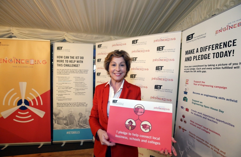 Taunton Deane MP, Rebecca Pow joins the campaign to inspire the next generation of engineers