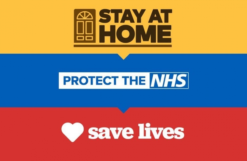 Stay at Home. Protect the NHS. Save Lives.