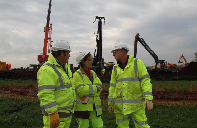 Keeping up with dredging progress on the levels