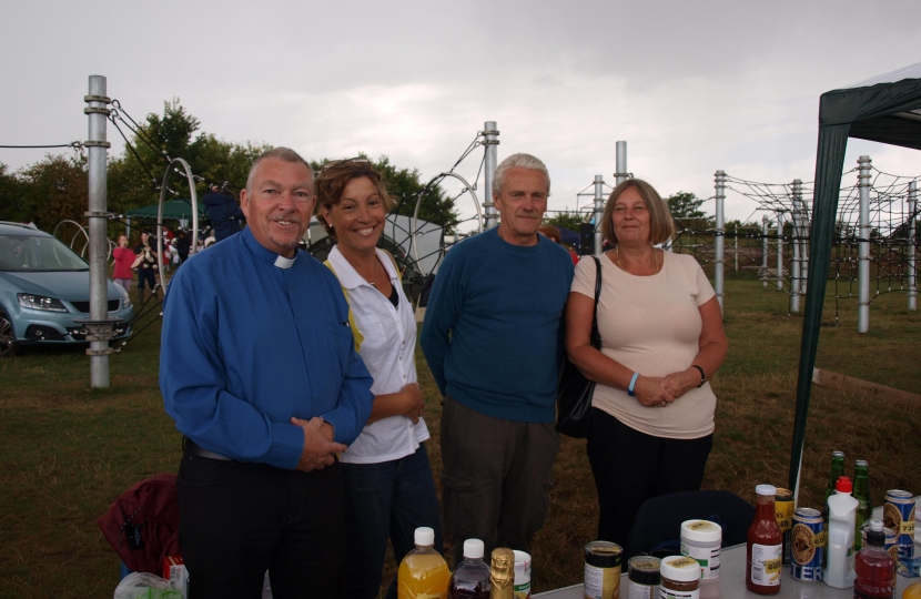 Rebecca catches up with the rector and church warden for the Halcon area